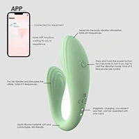 vibrator vibe-WY0614-Doris-APP remote controlled Vibe vibrator C-shaped couple sex vibrator, made of liquid silicone, very soft and comfortable
paired with newest creative design packaging.
WINYI
couple sex vibrator toy manufacturer-wholesale